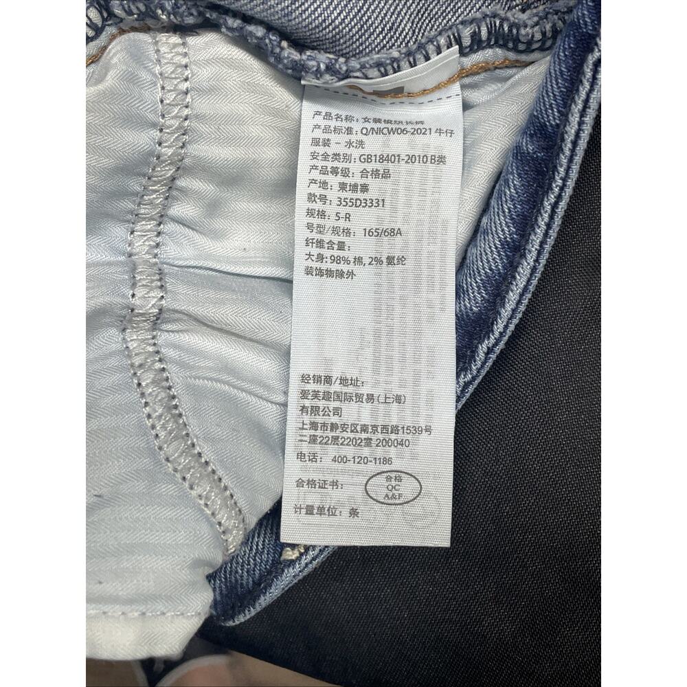 Y2K Hollister Women W27R/4R Low Rise Flare Jeans Cali Flare So Cal Stretch Denim - Picture 9 of 13